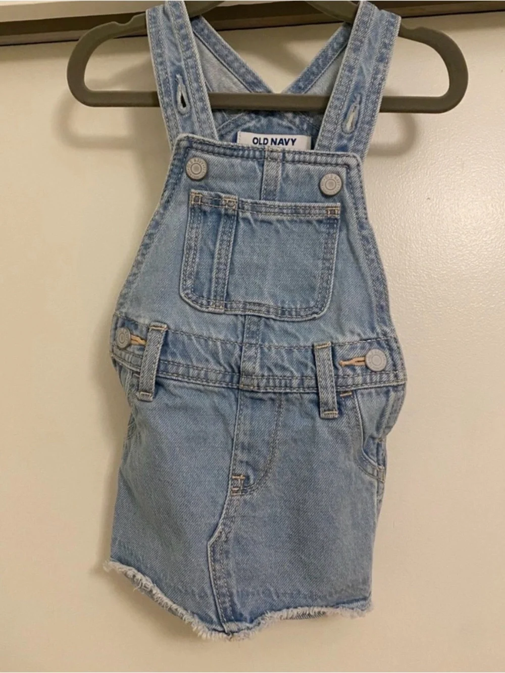 Baby Denim Overall Dress